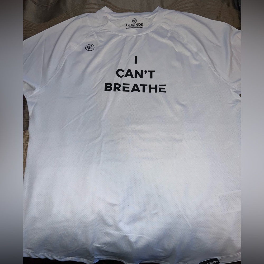 Legends I can’t breath shirt medium